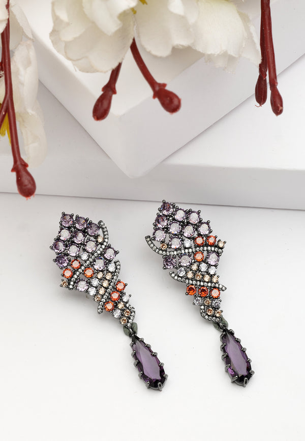 Boucles d'oreilles contemporaines Diva