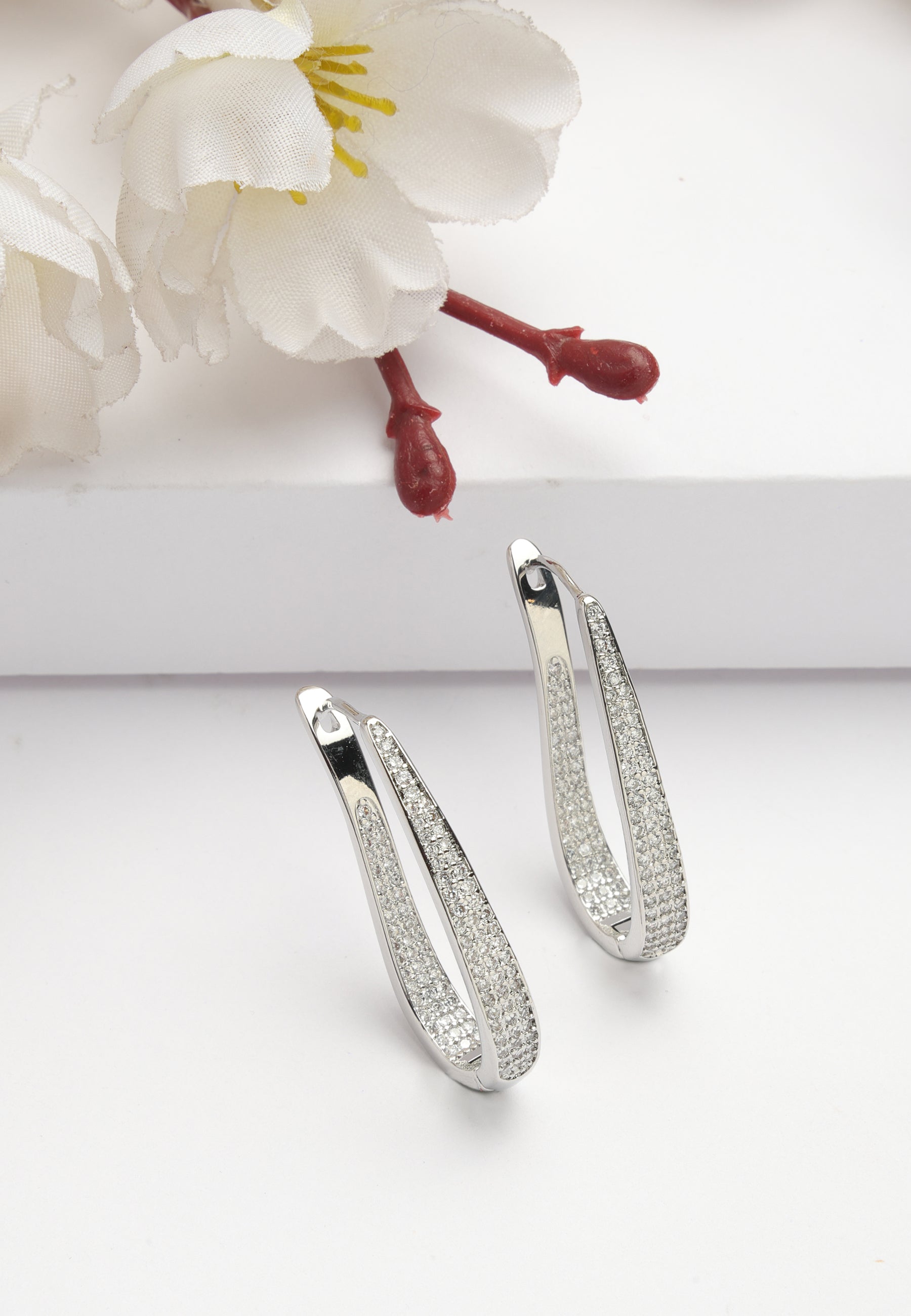 U-Shaped Zirconia Hoops