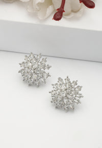 Snowflake Stud Earrings