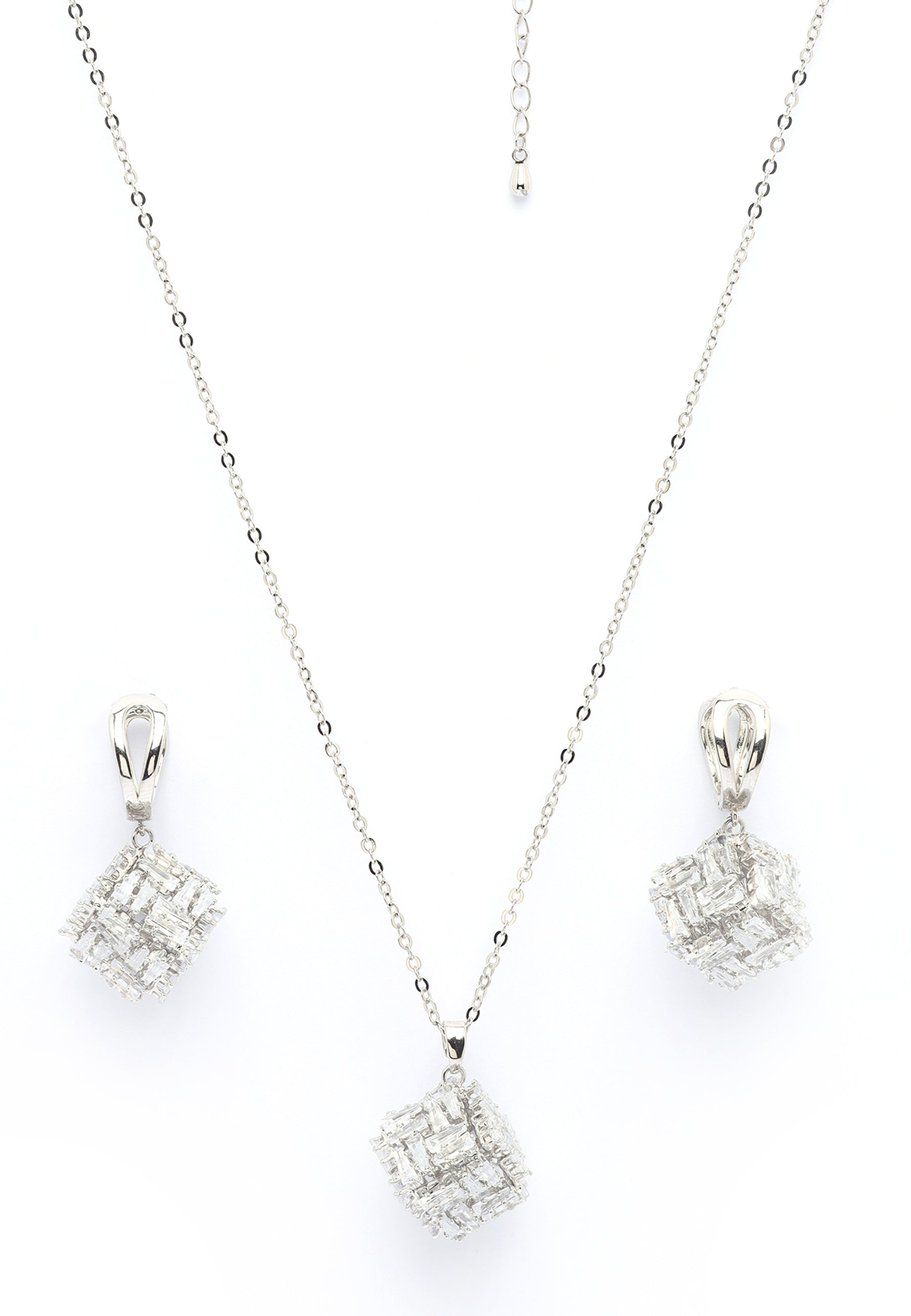 Collier et Boucles d'Oreilles Symphonie Scintillante