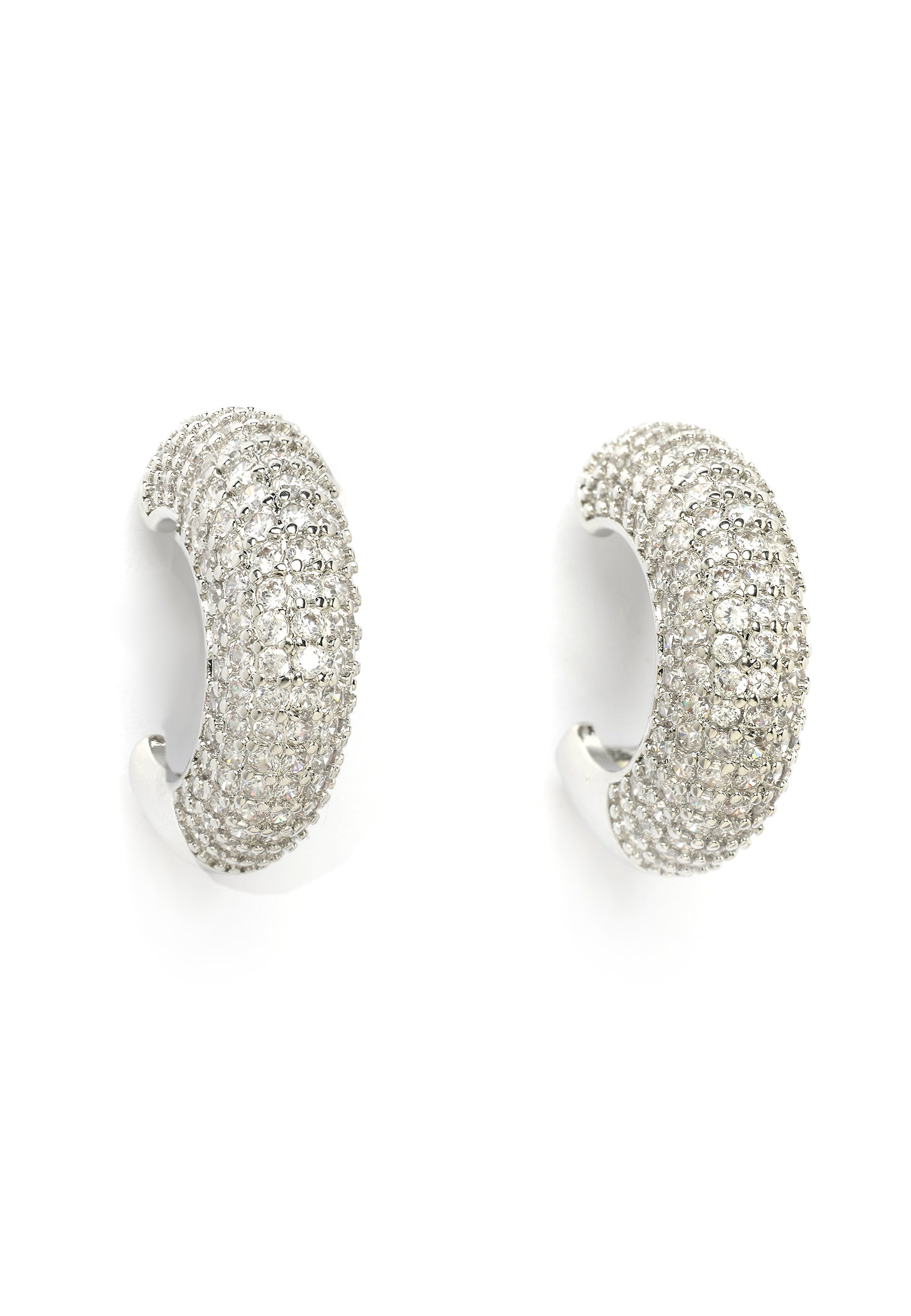 Twinkling Dainty Hoops