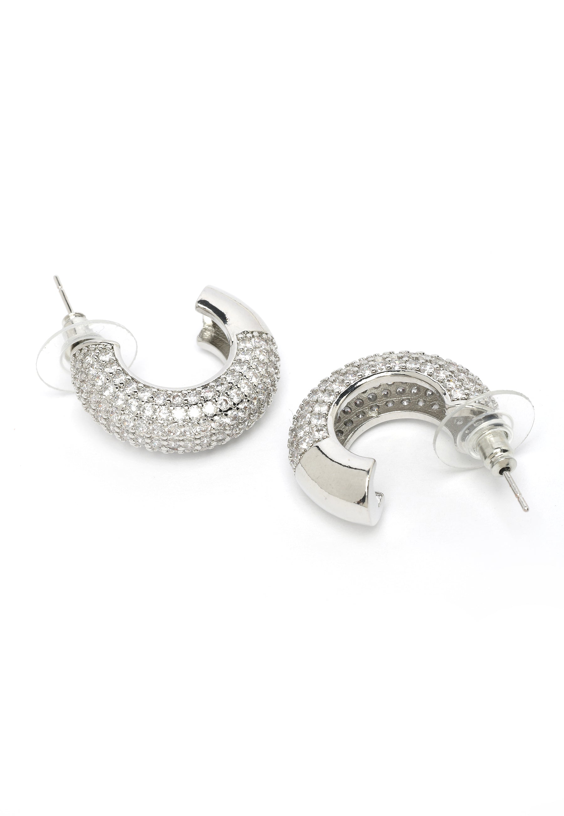 Twinkling Dainty Hoops