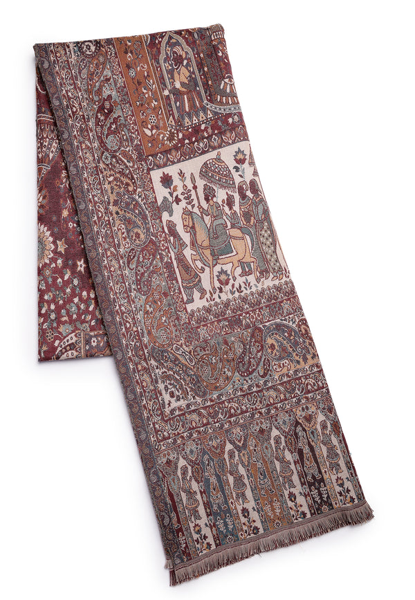 Kashmiri Jamawar Scarf