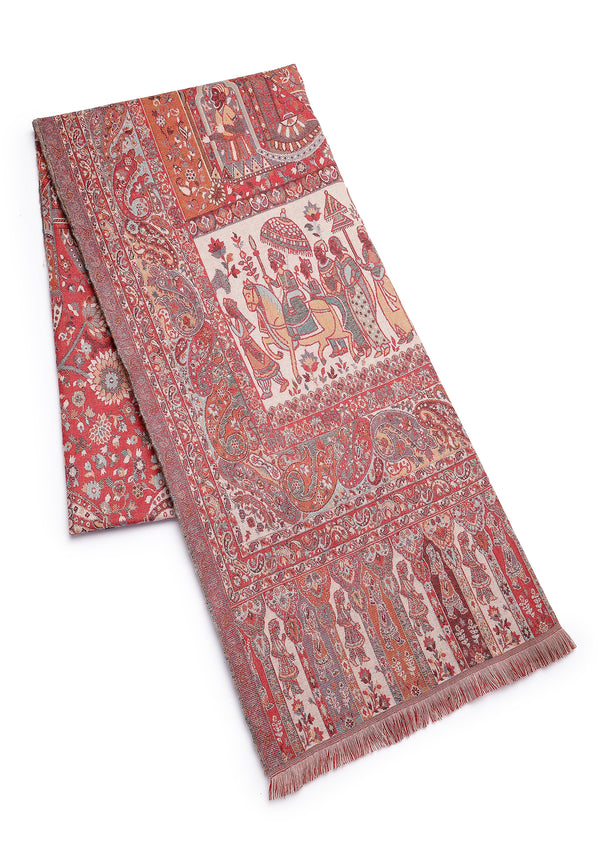 Kashmiri Jamawar Scarf
