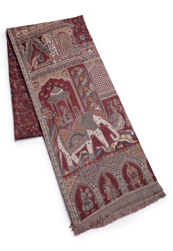 Kashmiri Jamawar Scarf