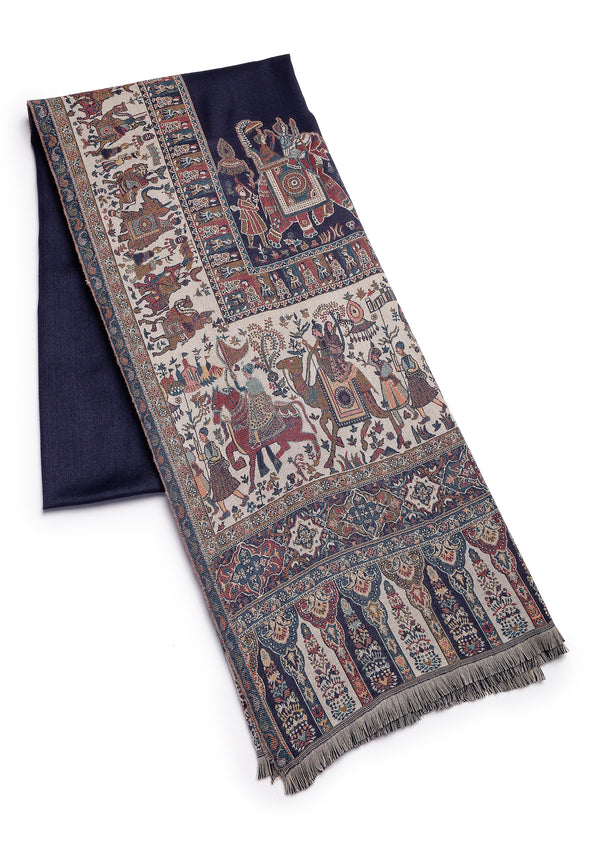 Kashmiri Jamawar Scarf