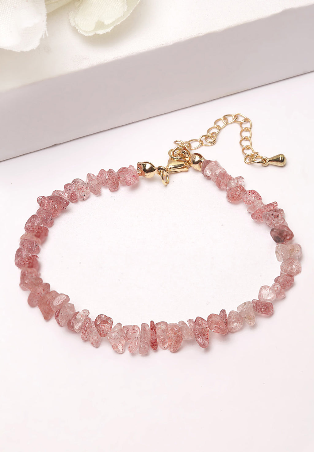 Pink Stone Bracelet