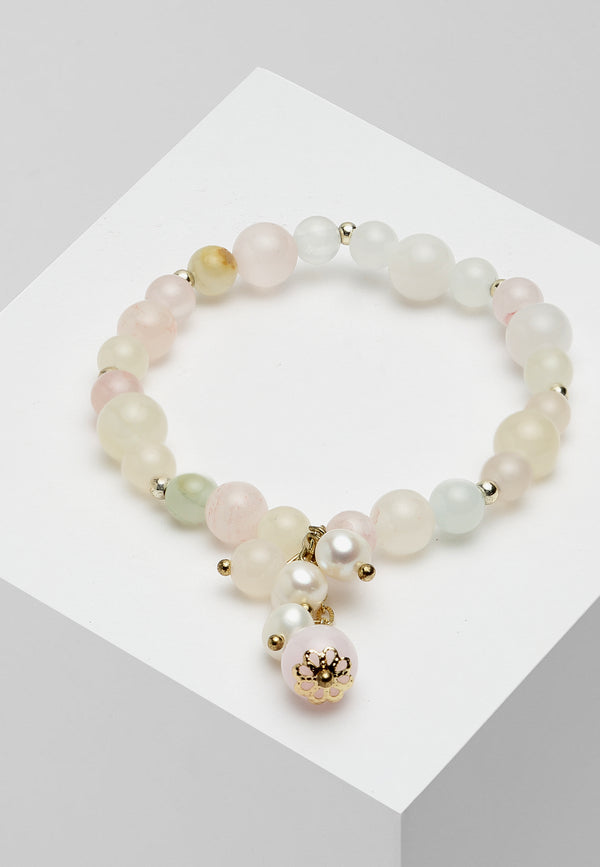 Stretchable Pearl Boho armband